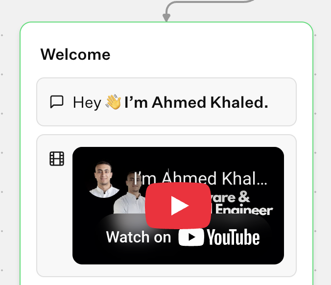 Video bubble