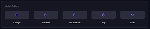 Wallet Actions
