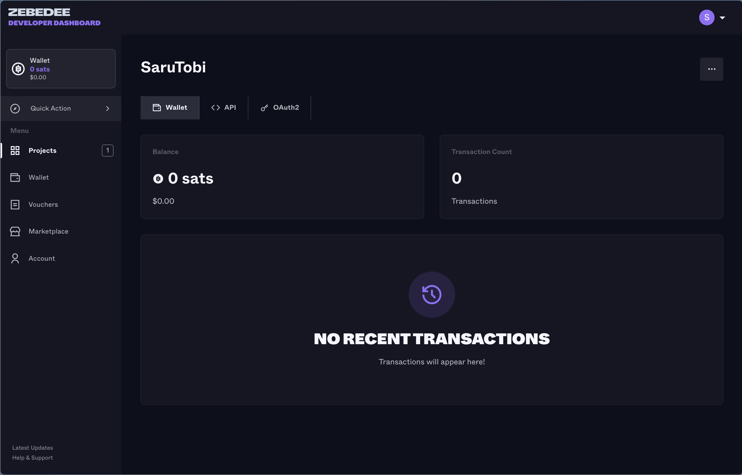 Project Wallet Overview