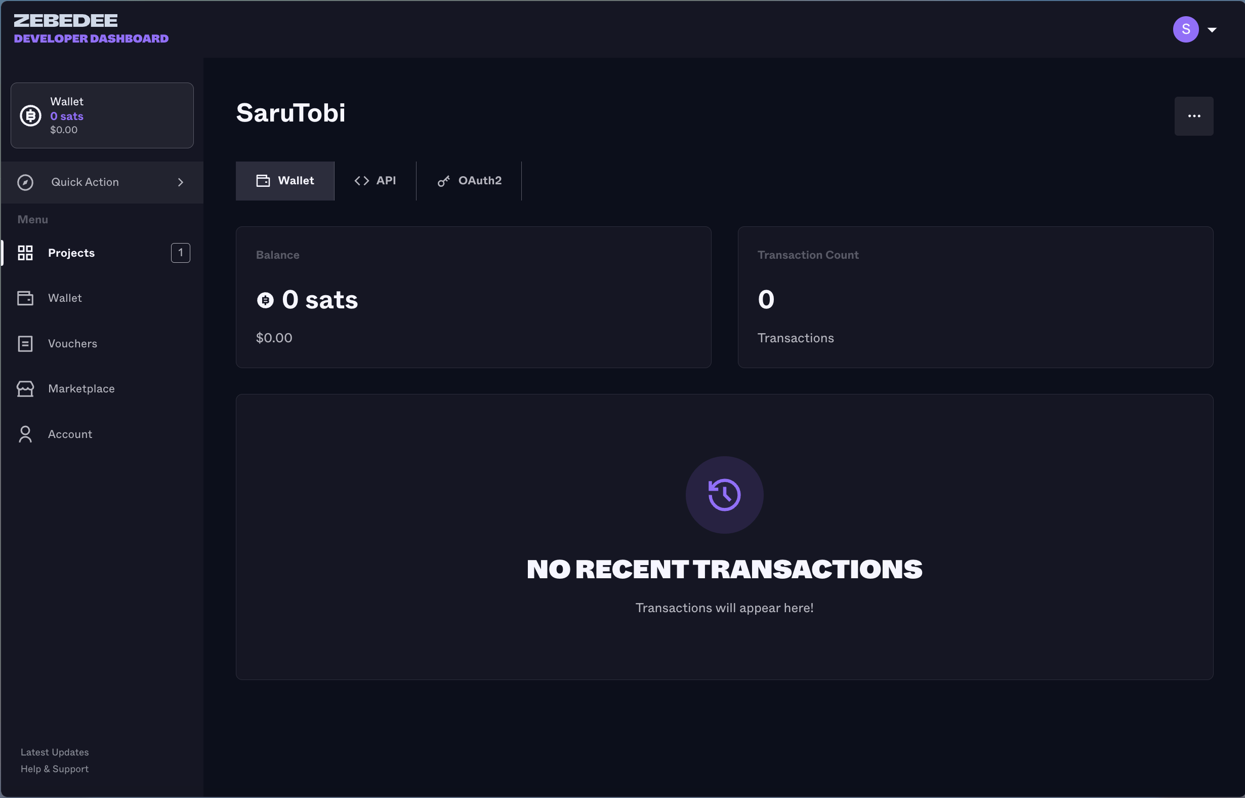 Project Wallet Overview