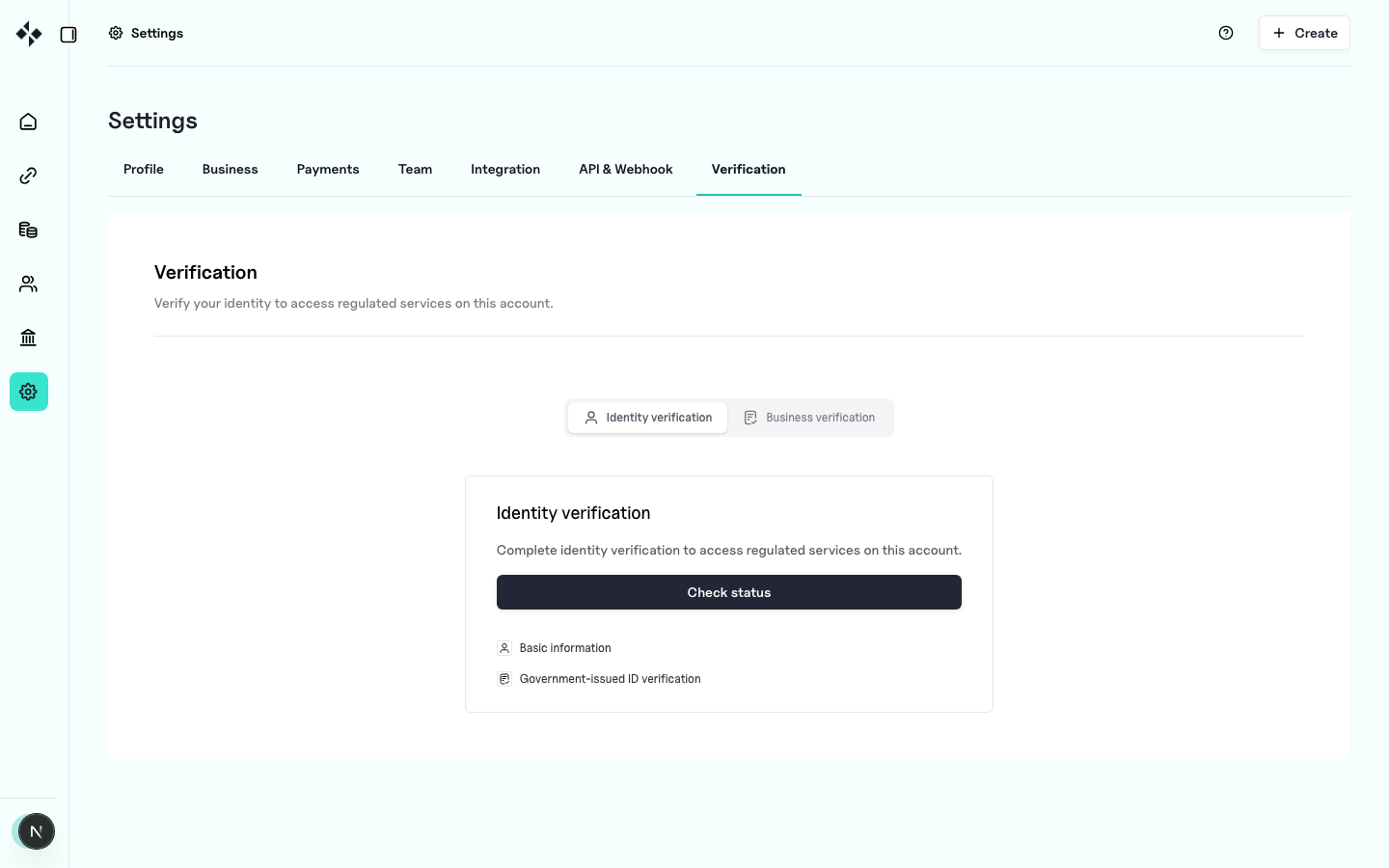ZBX verification settings