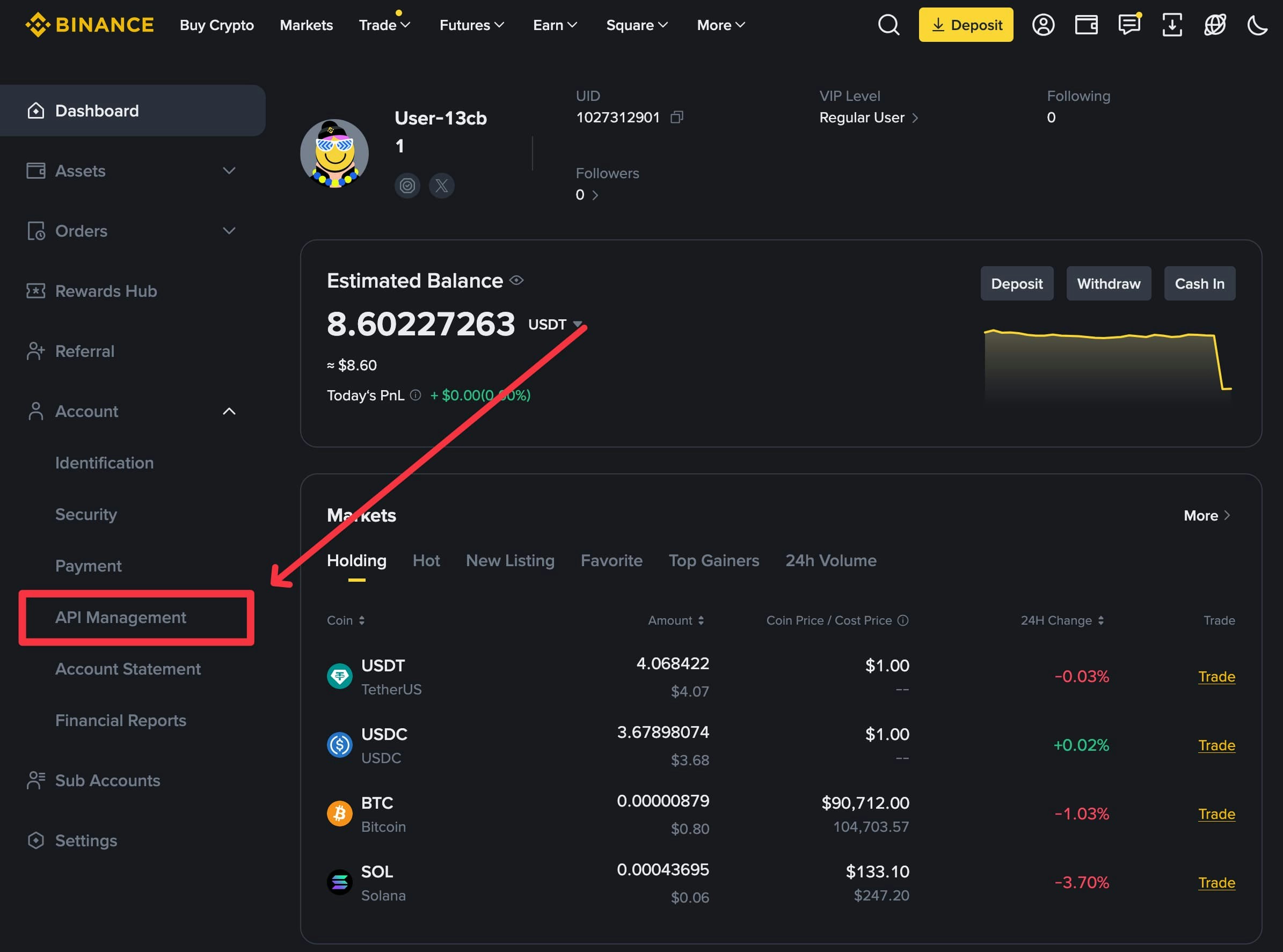 API Management location