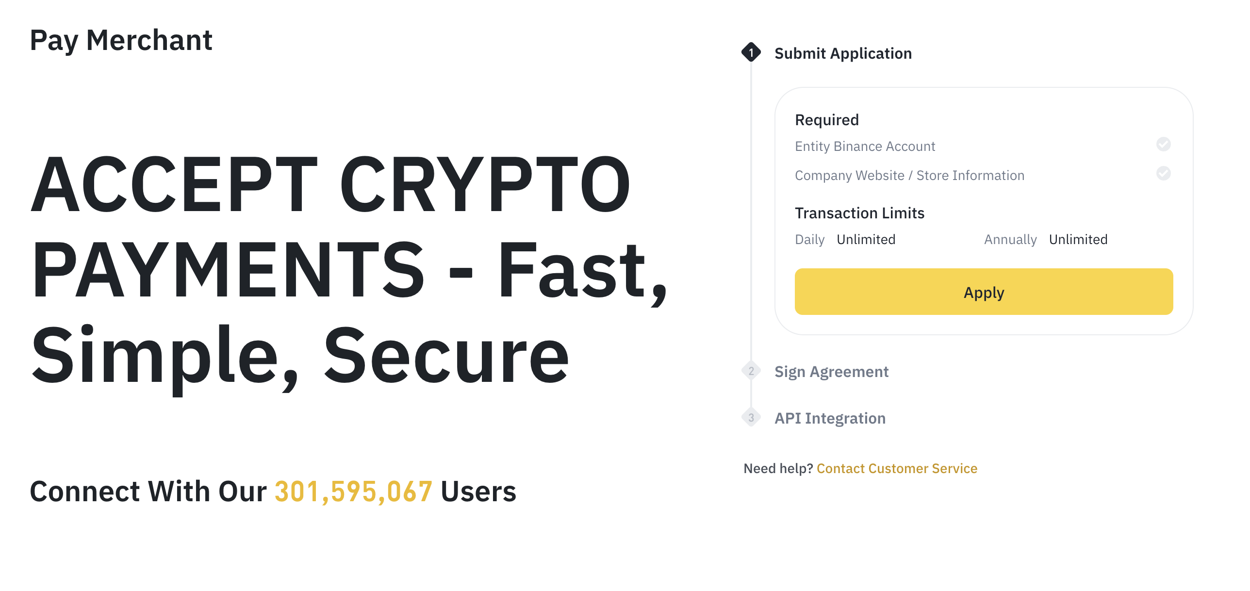 Binance Pay Merchant