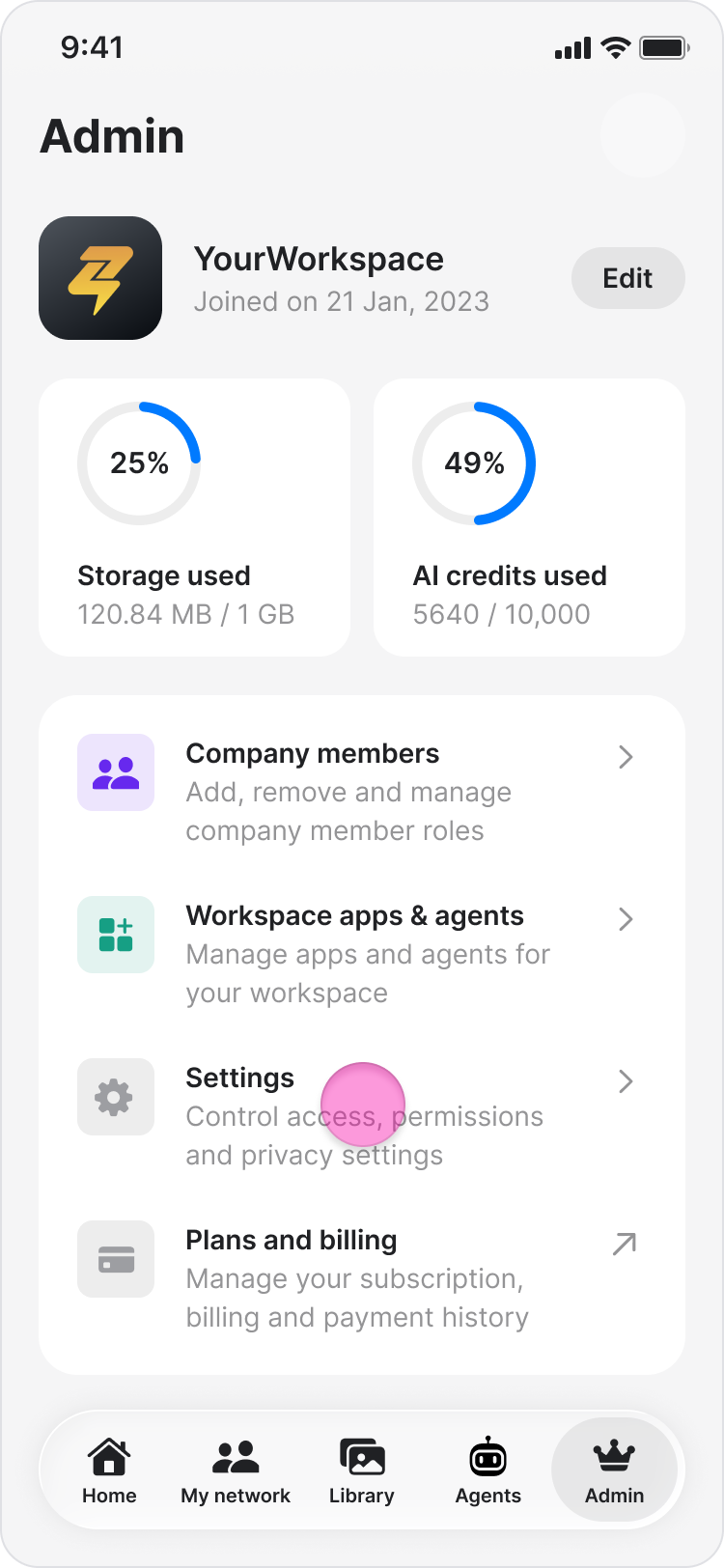 Set Who Can Add AI Agents screenshot 2