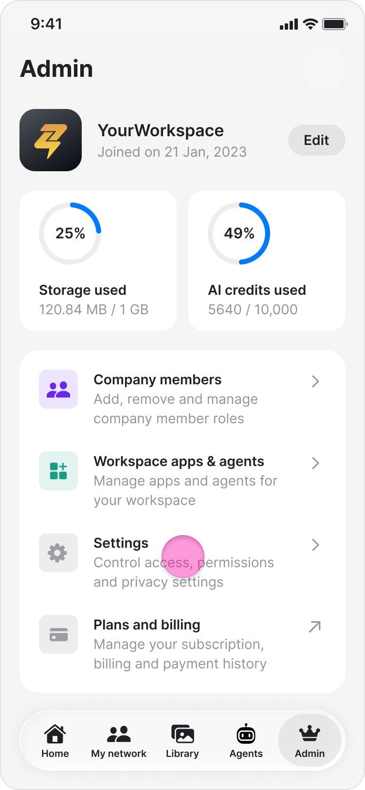Set Who Can Add AI Agents screenshot 2
