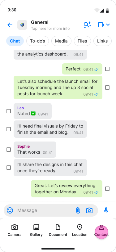 Share Contacts screenshot 5