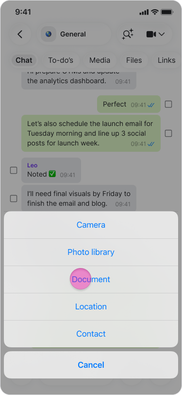 Share Documents screenshot 2