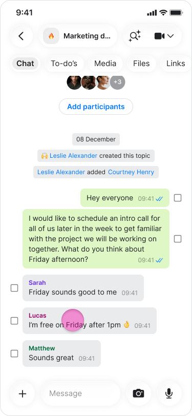 Share Messages to other Apps screenshot 1