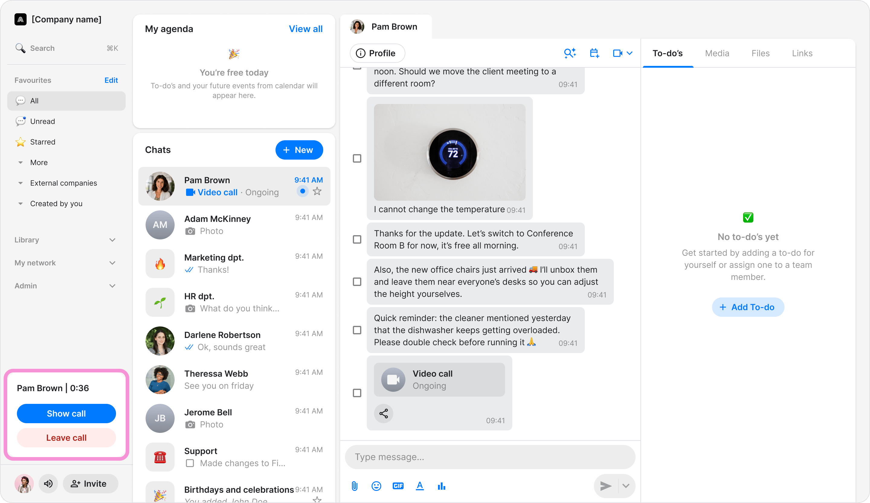 Start a Voice or Video Call screenshot 9