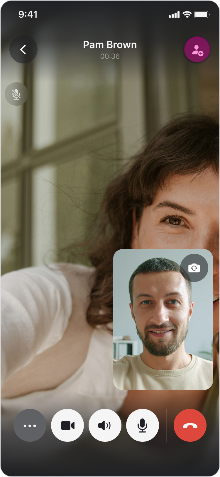 Start a Voice or Video Call screenshot 3