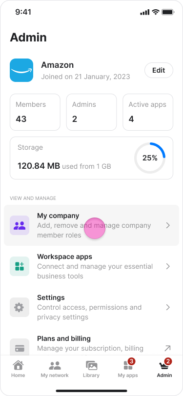 View and Filter Team Members screenshot 2
