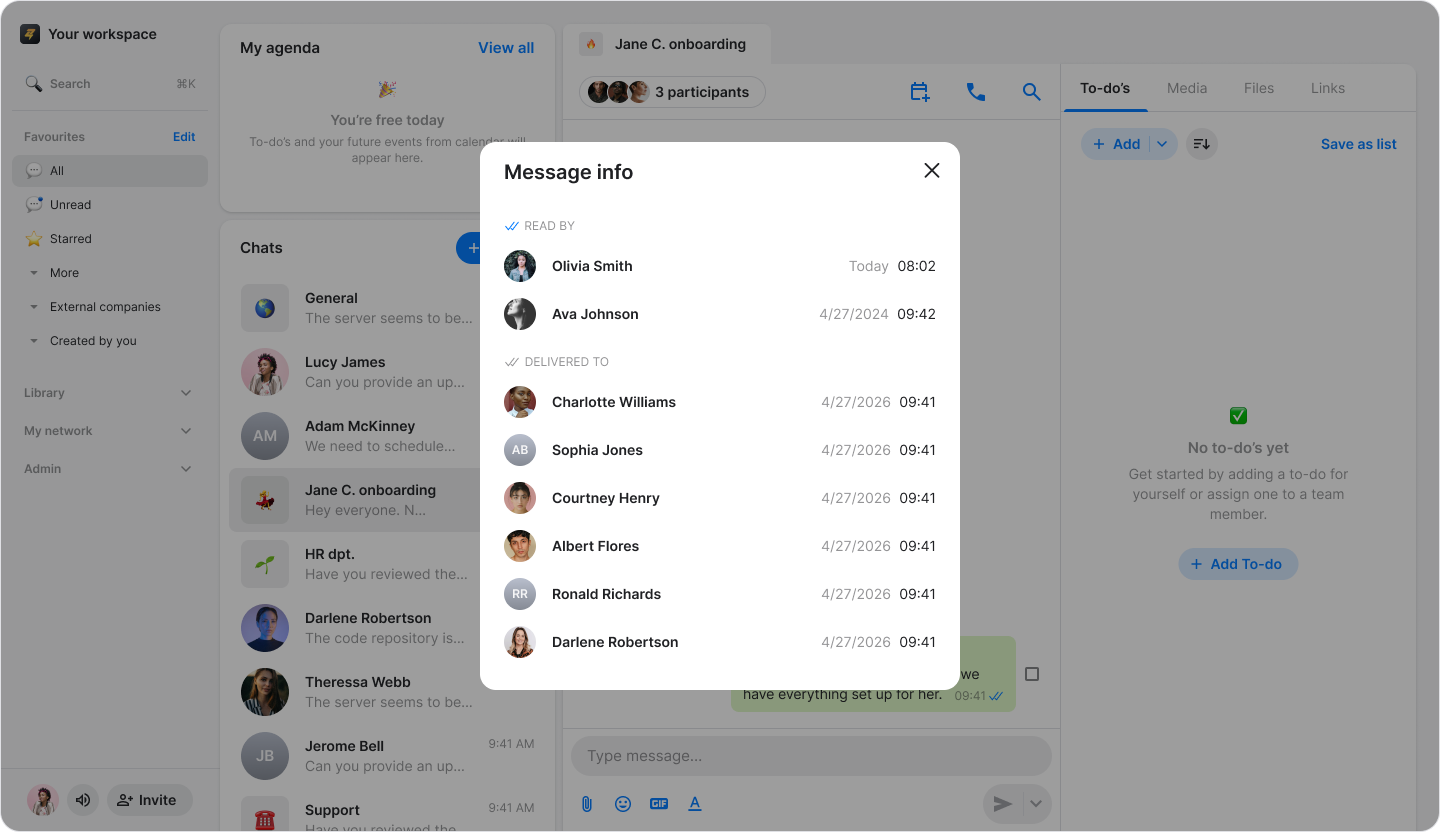 View Message Info screenshot 7