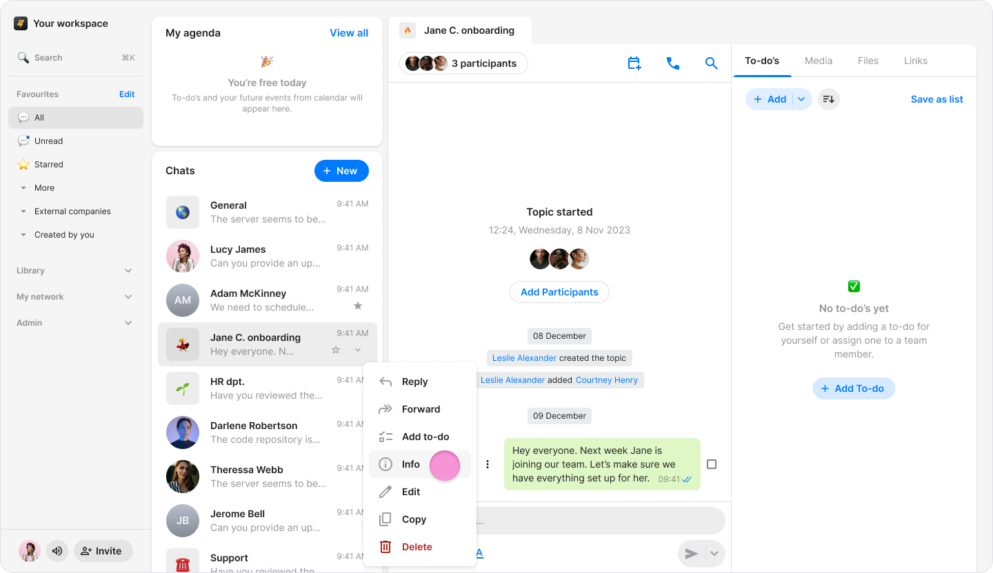 View Message Info screenshot 6