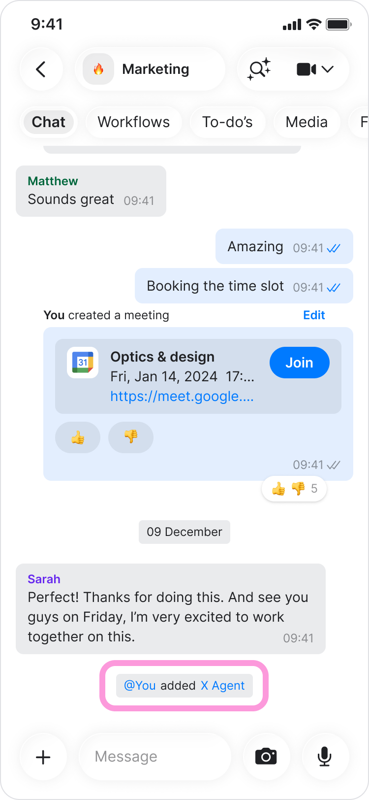 Add an AI Agent to a Topic screenshot 5
