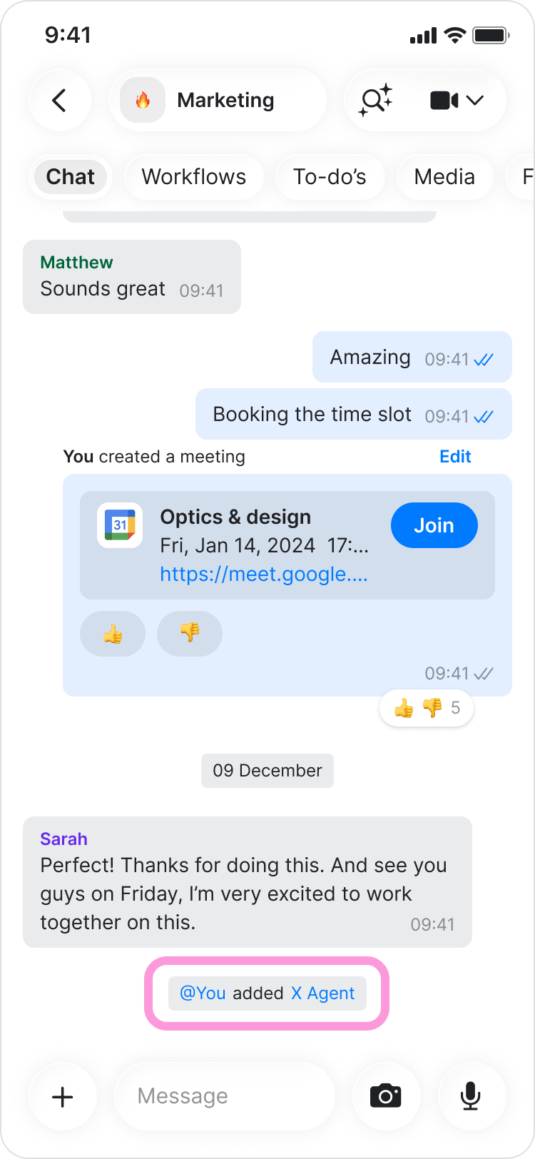 Add an AI Agent to a Topic screenshot 5