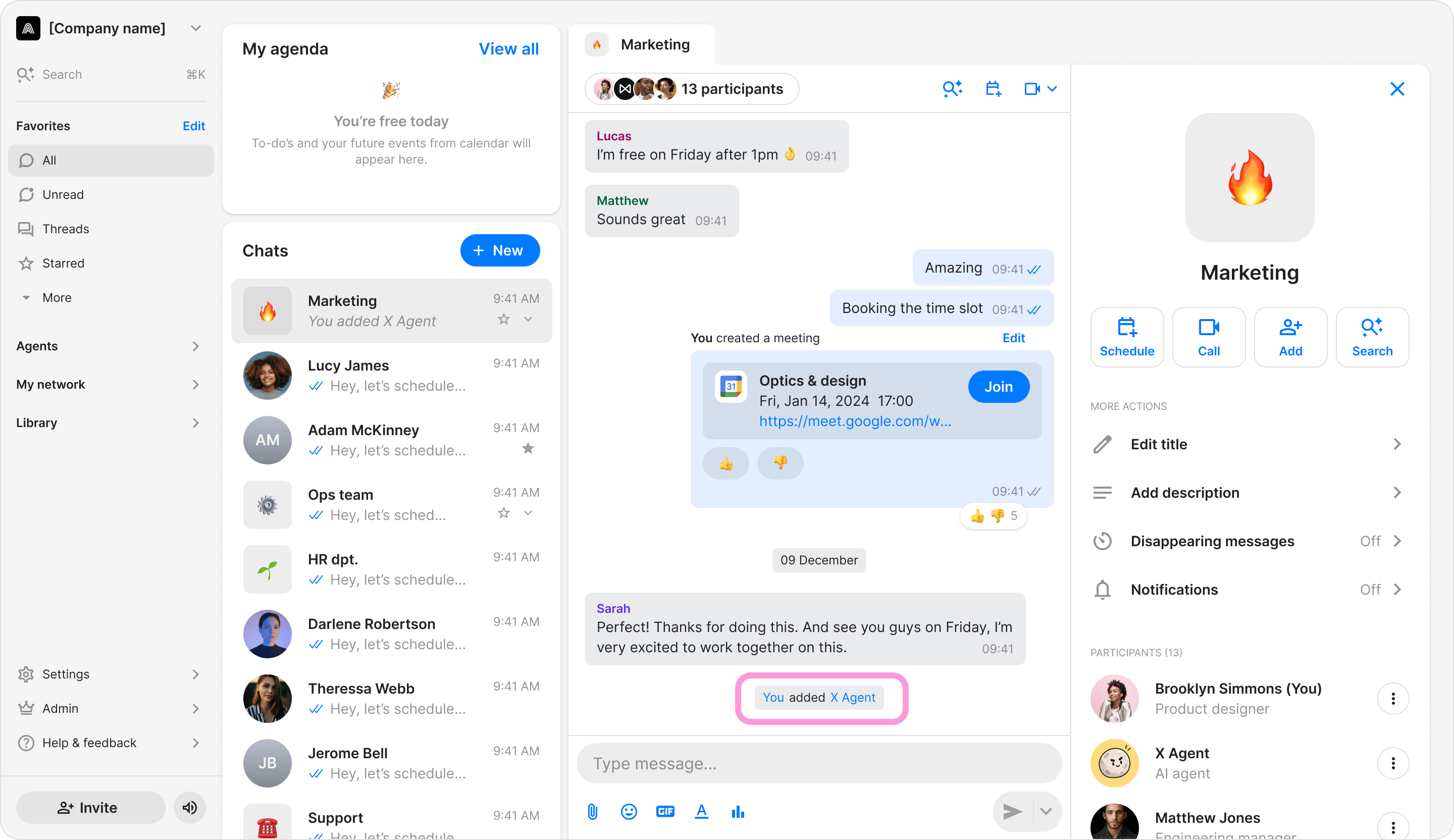 Add an AI Agent to a Topic screenshot 10