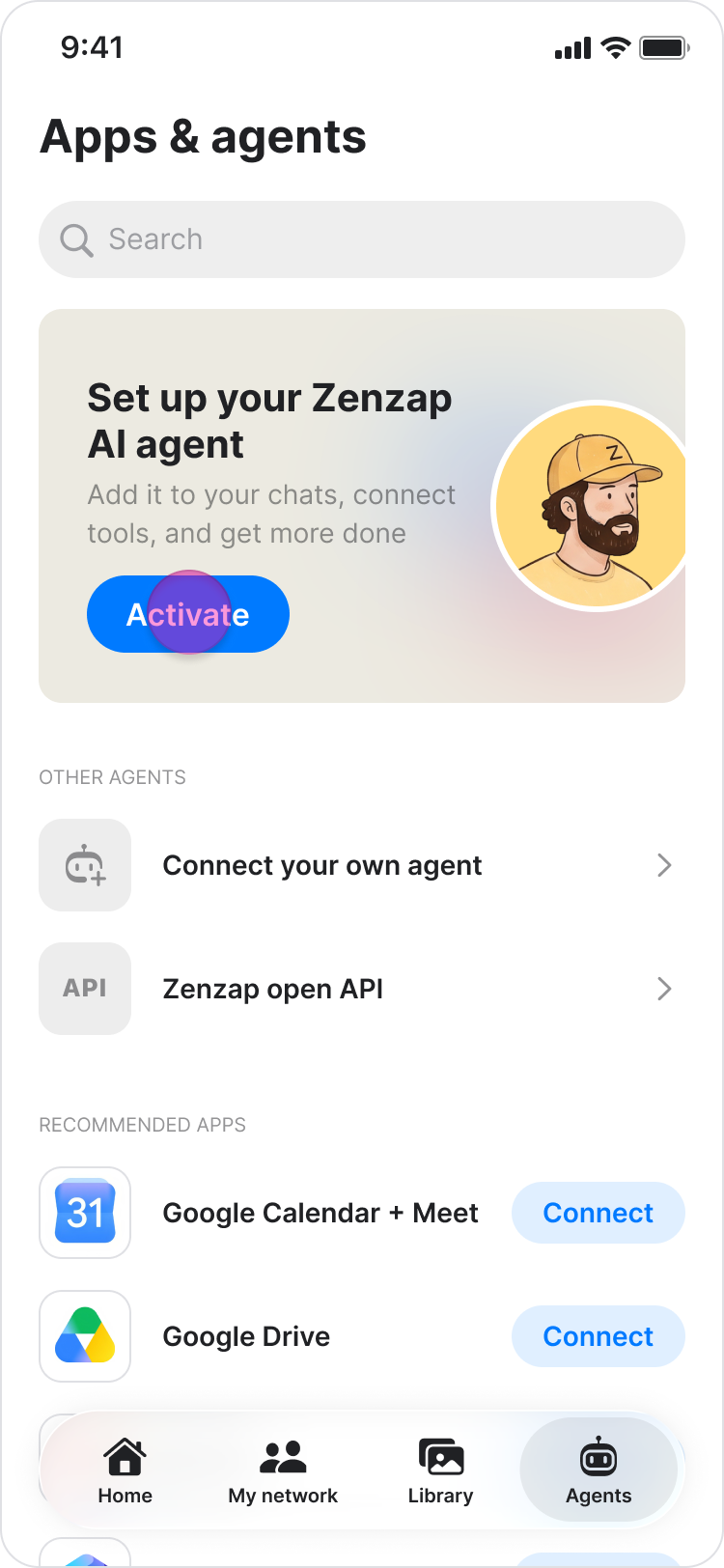 Build a Zenzap AI Agent screenshot 2