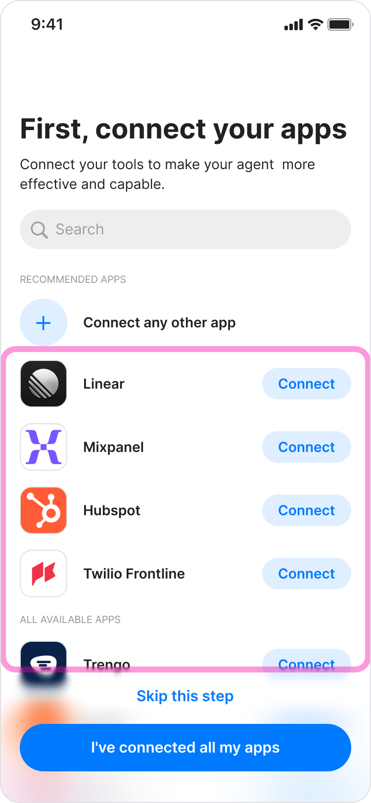 Build a Zenzap AI Agent screenshot 6