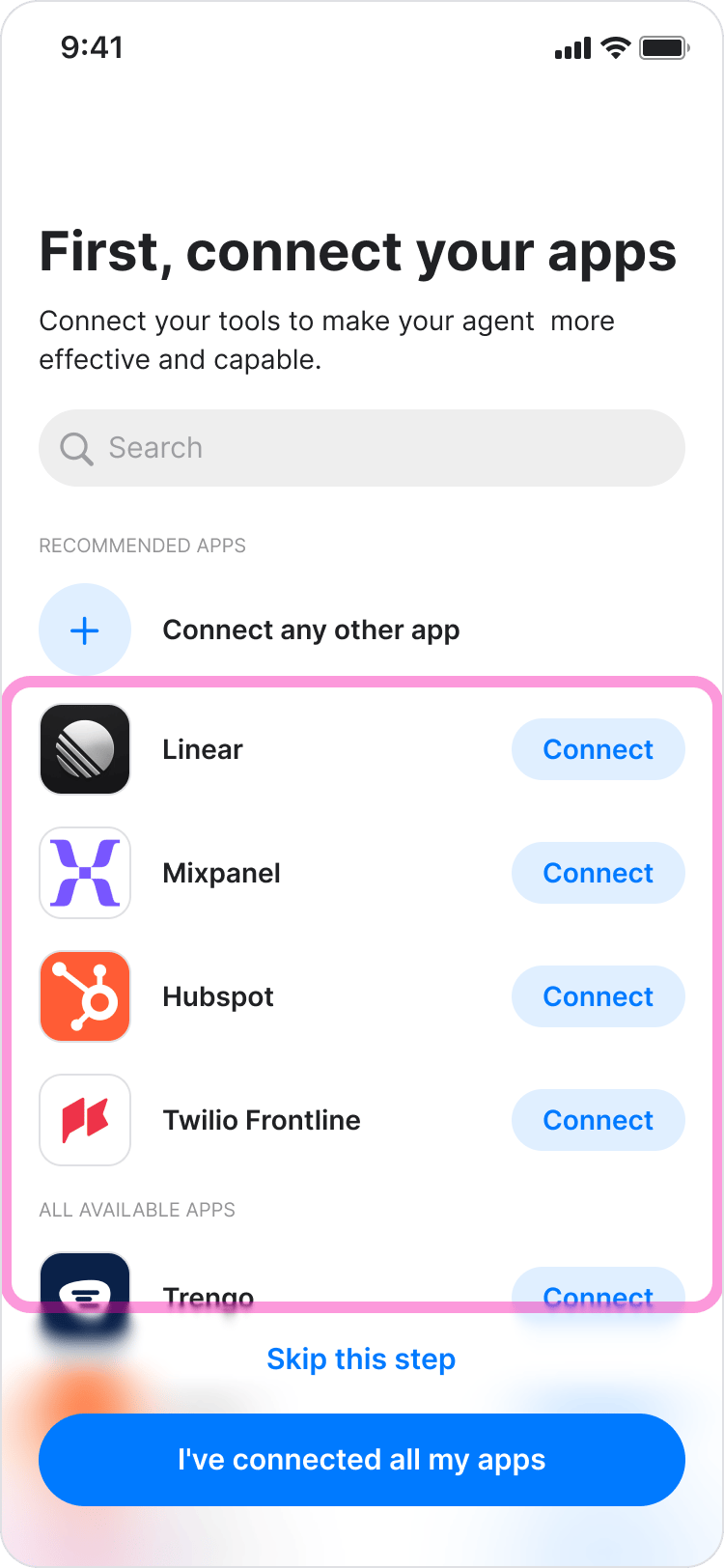 Build a Zenzap AI Agent screenshot 6