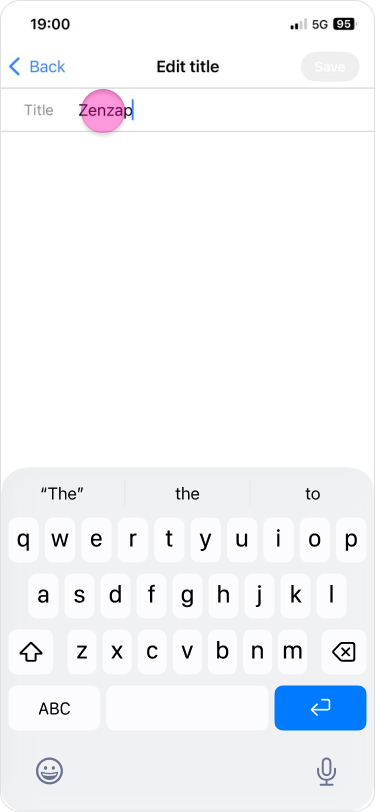 Change Workspace Name screenshot 3