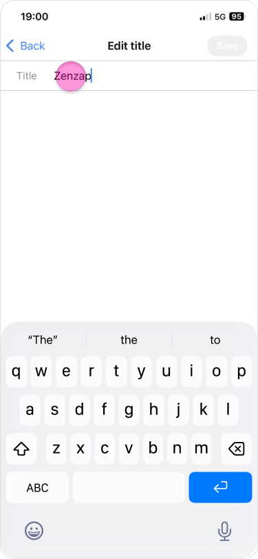 Change Workspace Name screenshot 3