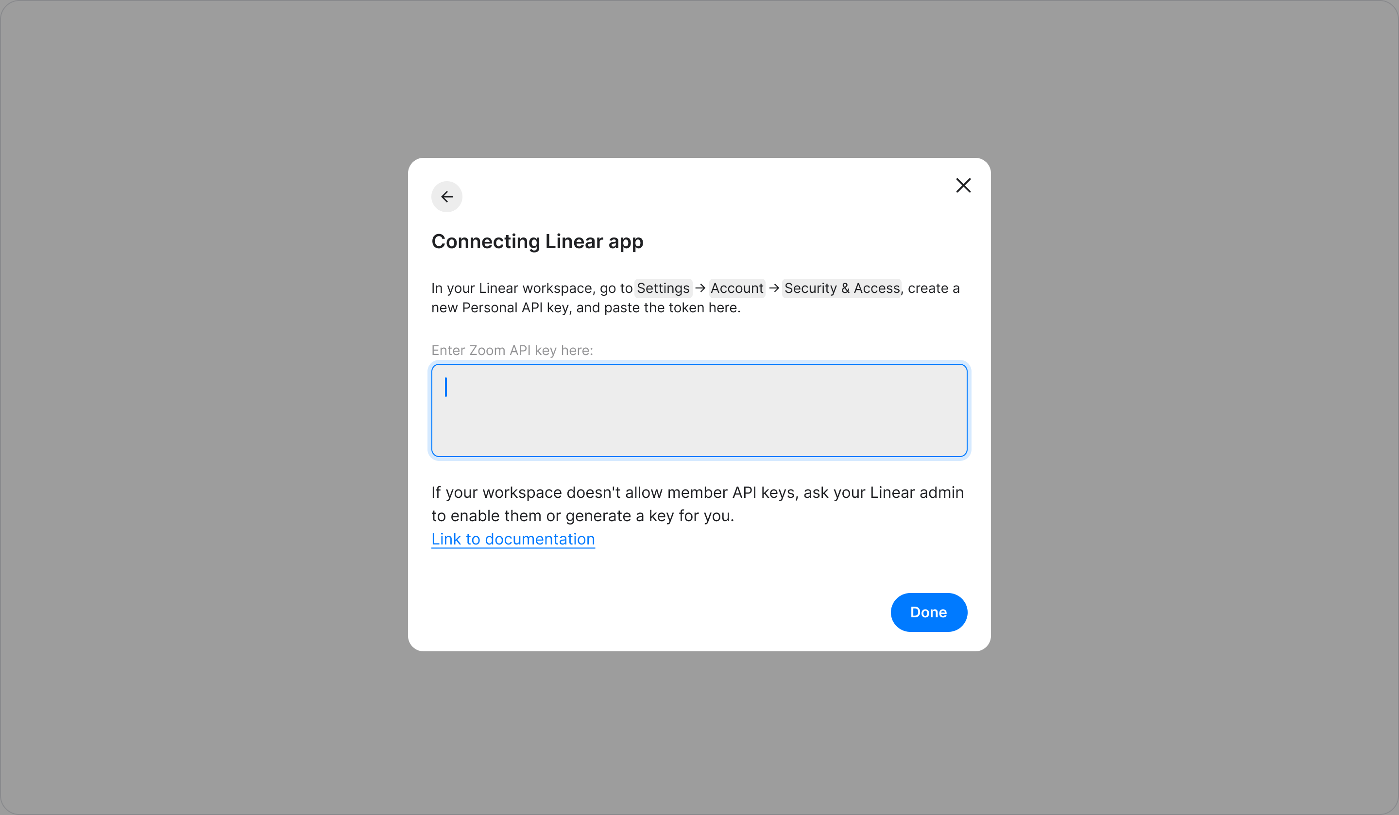 Connect an App to Zenzap screenshot 11