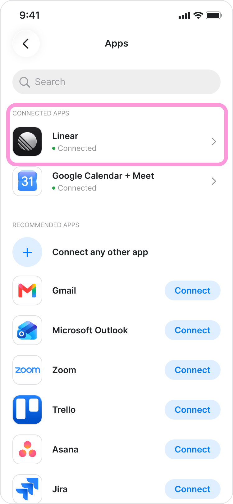 Connect an App to Zenzap screenshot 6