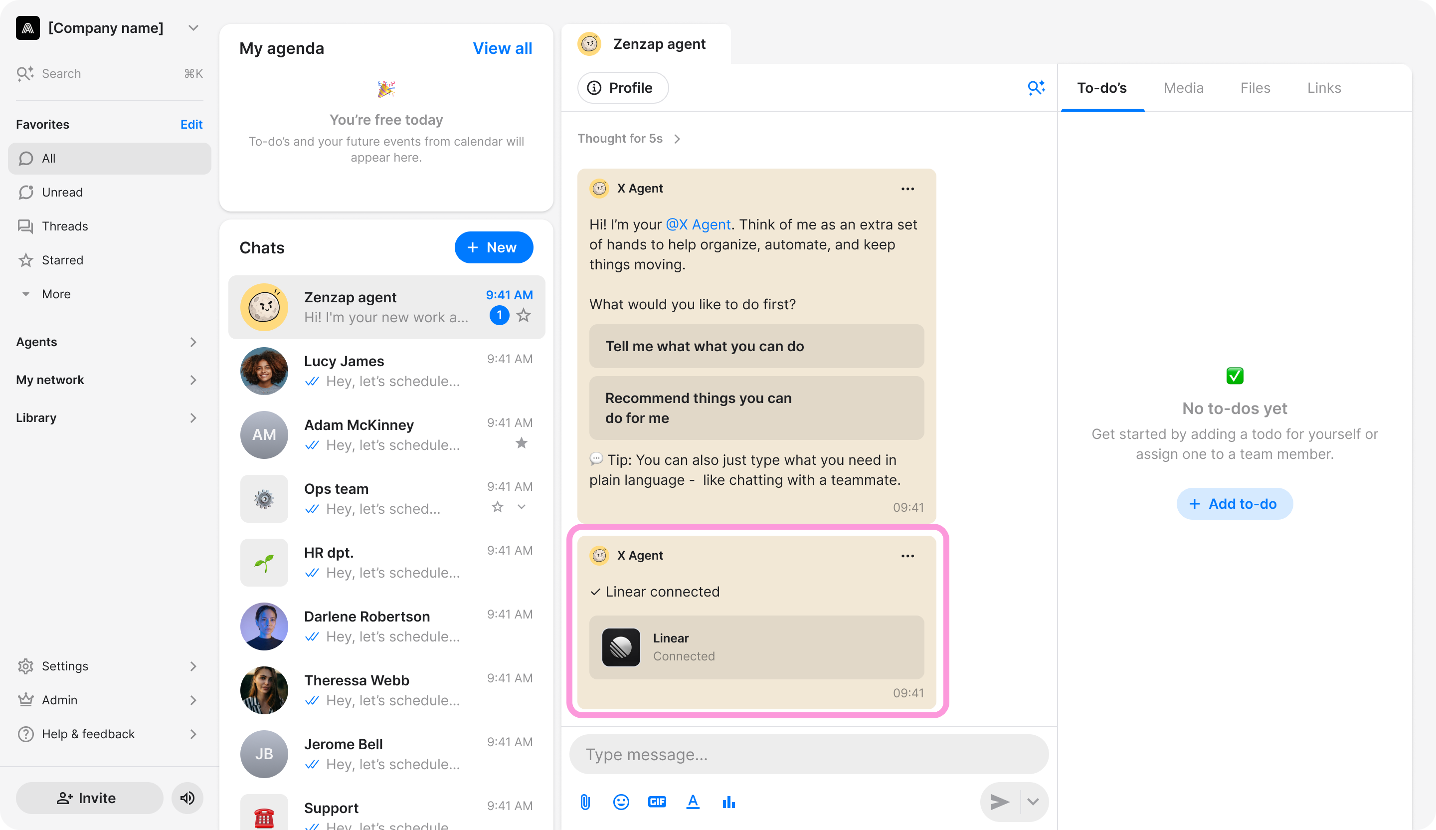 Connect an App to Zenzap screenshot 12