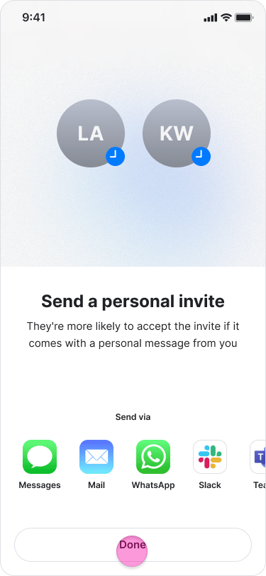 Connect with an External Collaborator screenshot 11