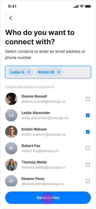 Connect with an External Collaborator screenshot 8
