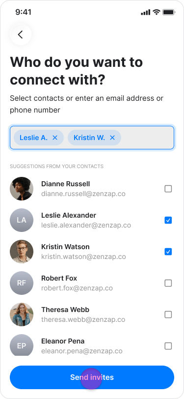 Connect with an External Collaborator screenshot 8