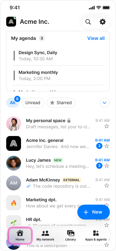 Connect with an External Collaborator screenshot 1