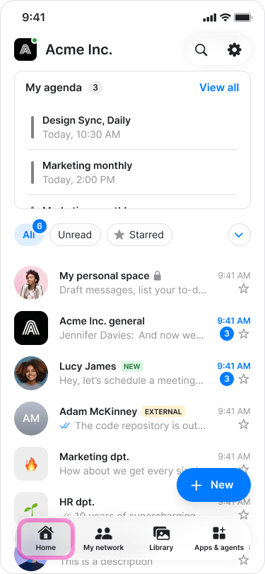 Connect with an External Collaborator screenshot 1