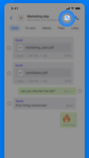 Create a Meeting screenshot 1