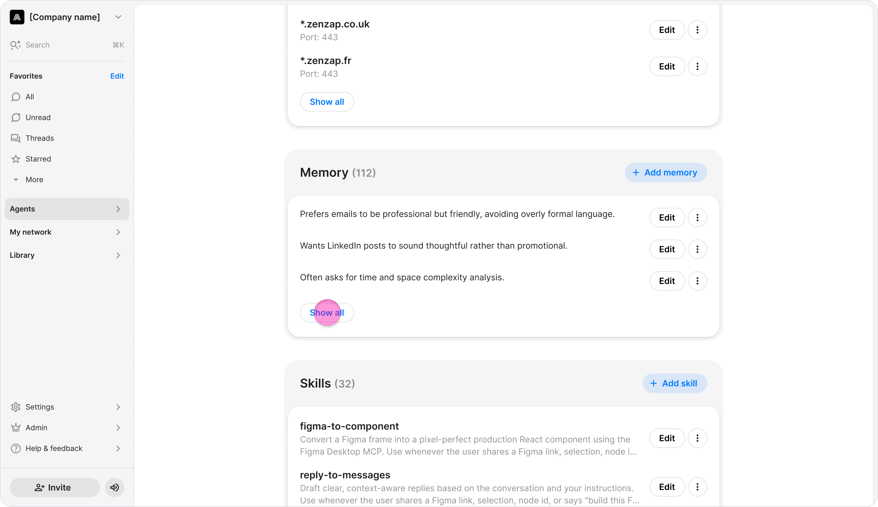 Manage Your Agent’s Memory screenshot 13