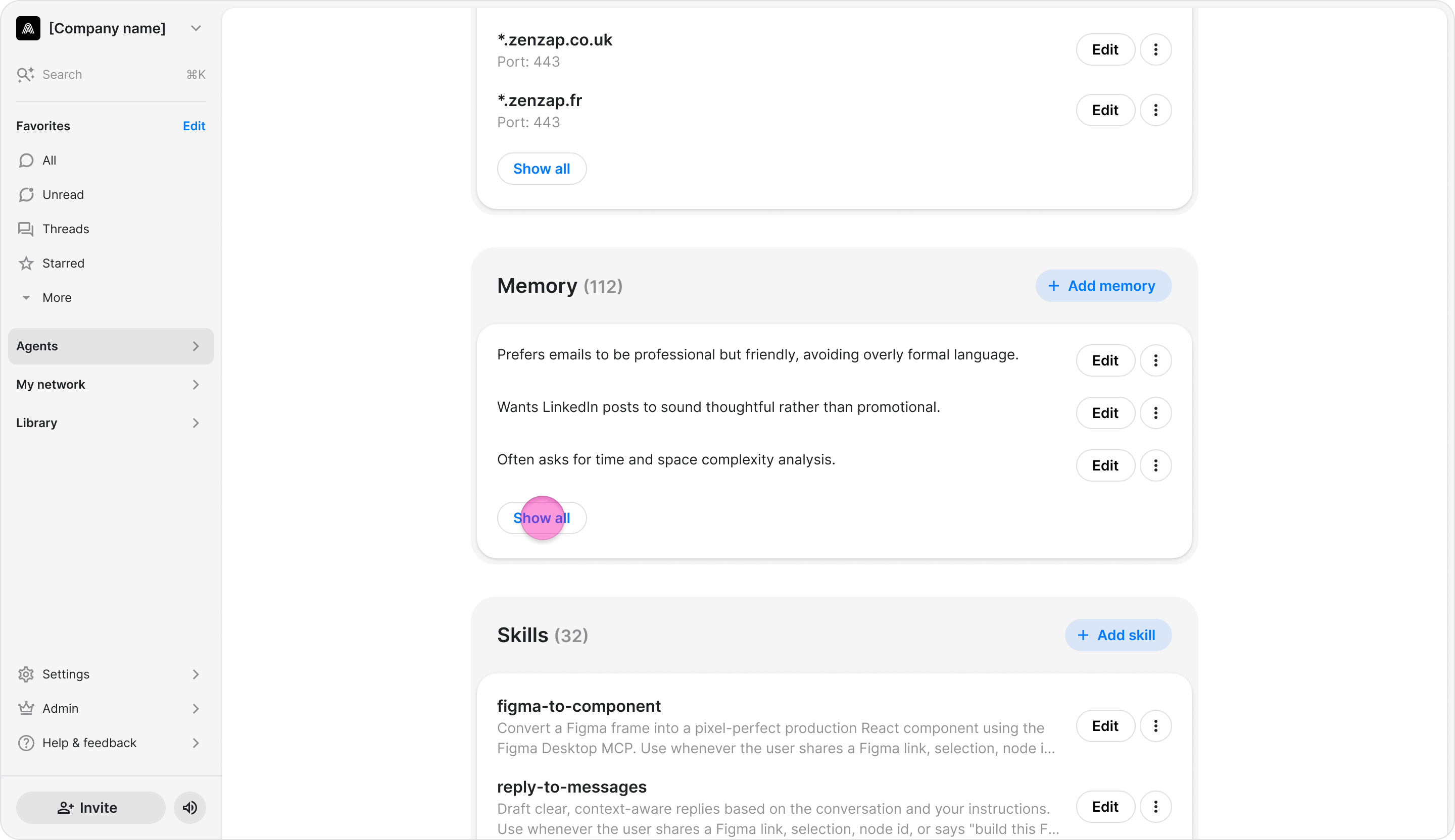 Manage Your Agent’s Memory screenshot 13
