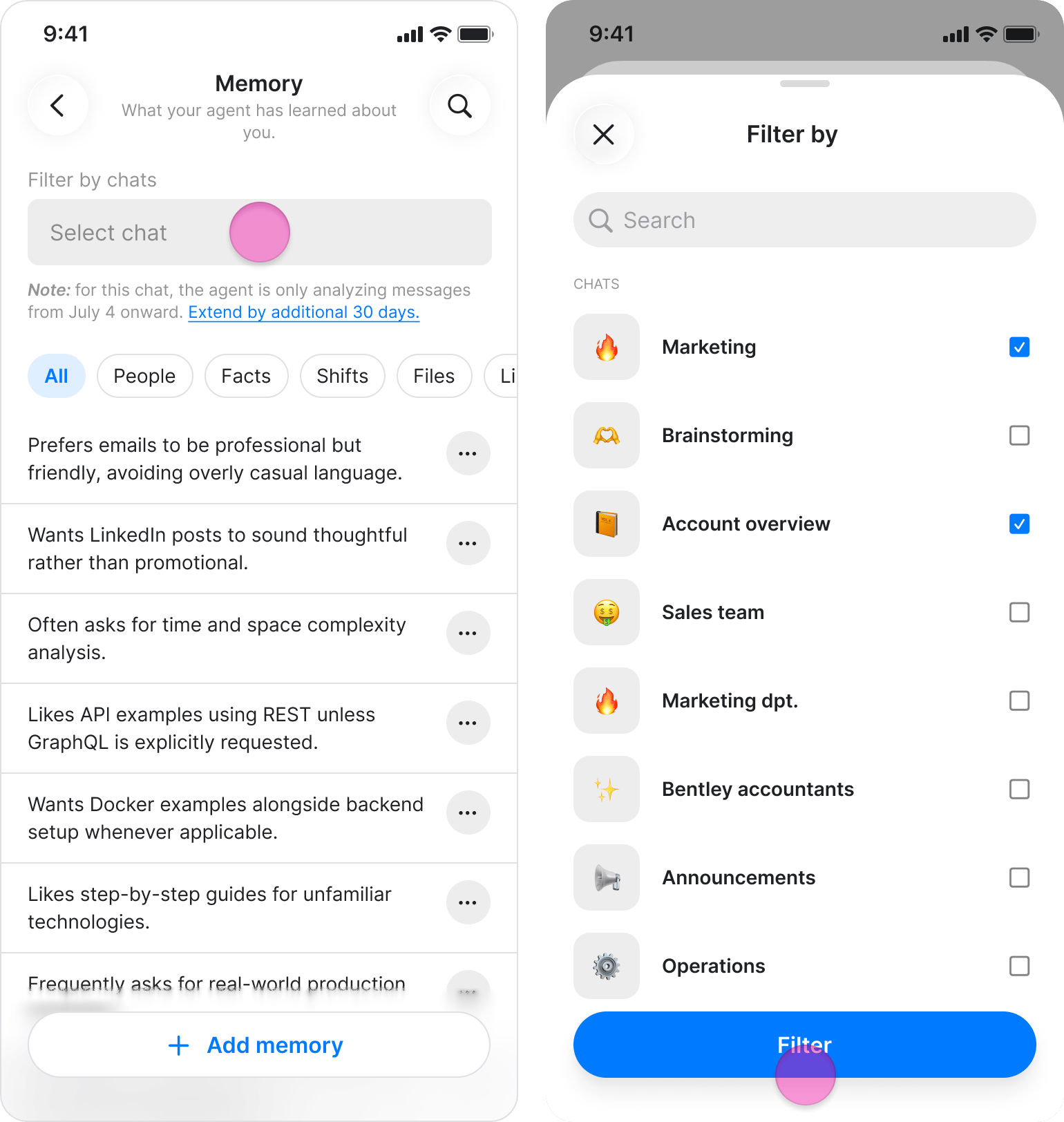Manage Your Agent’s Memory screenshot 4