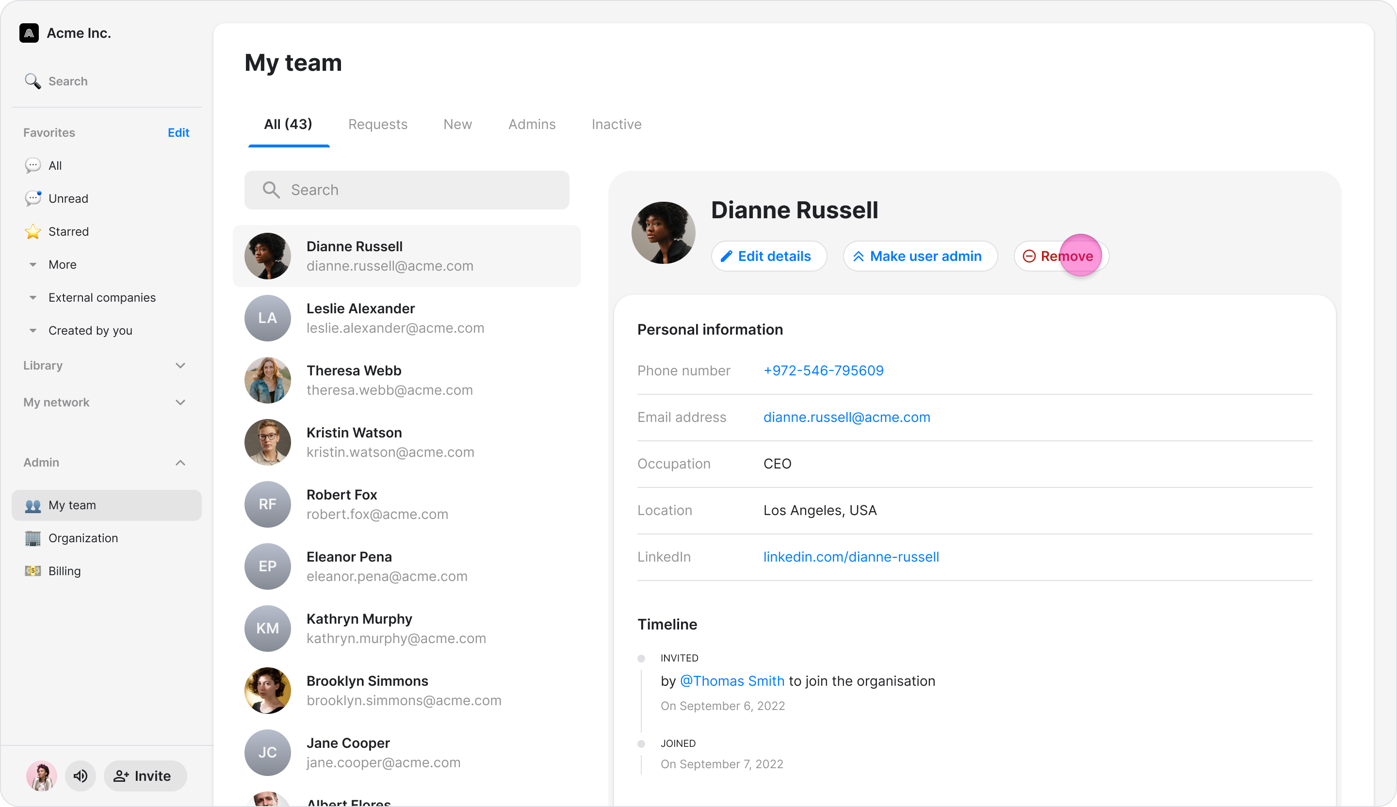 Manage Your Team screenshot 15