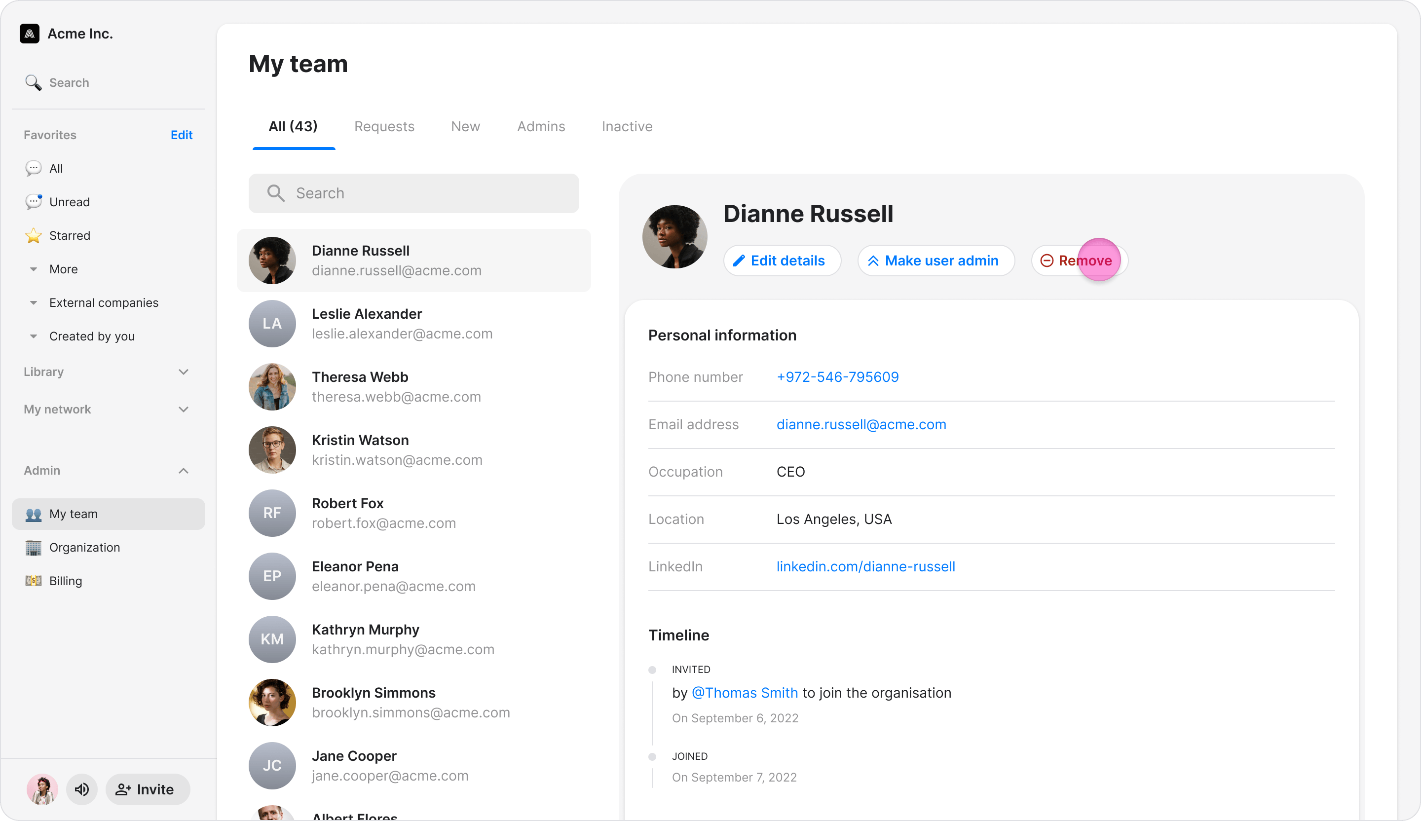 Manage Your Team screenshot 15