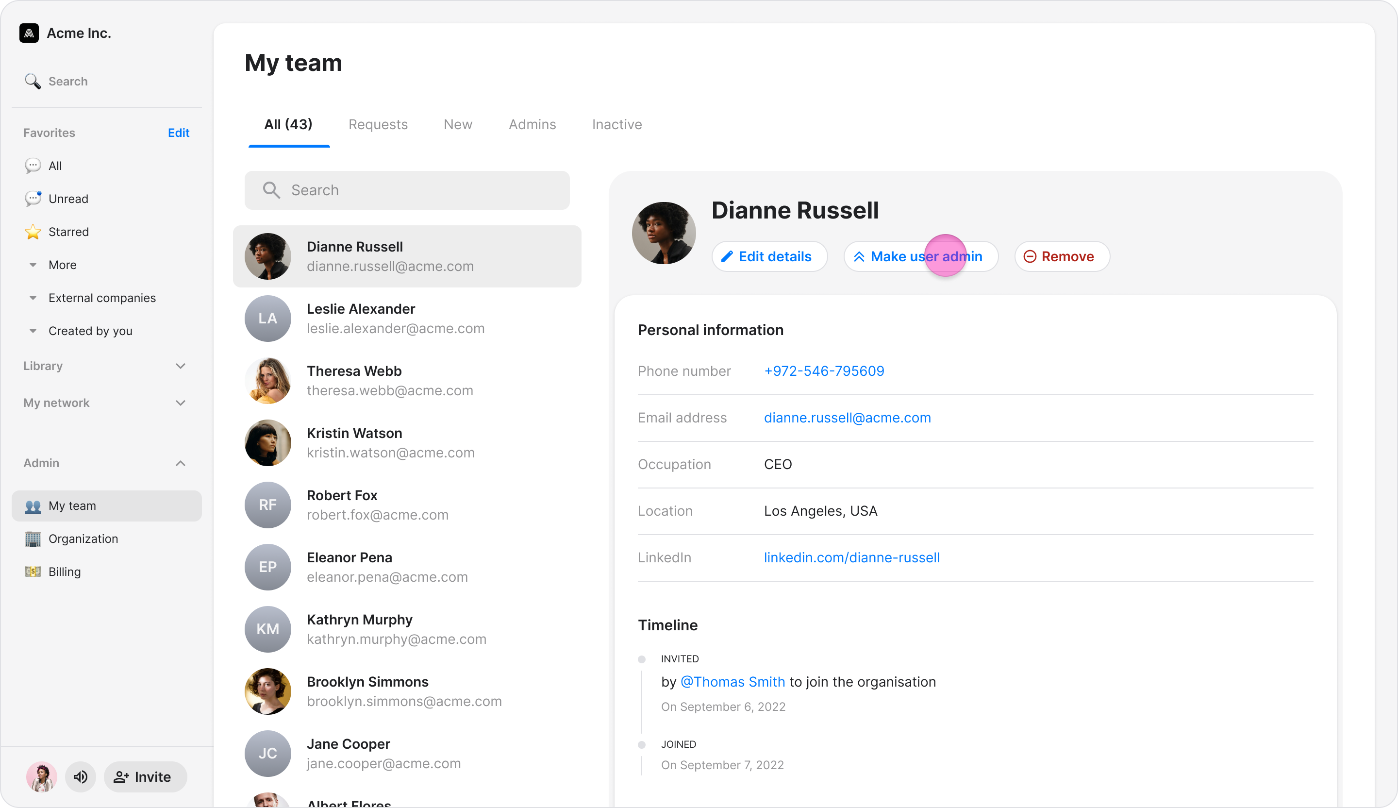 Manage Your Team screenshot 13