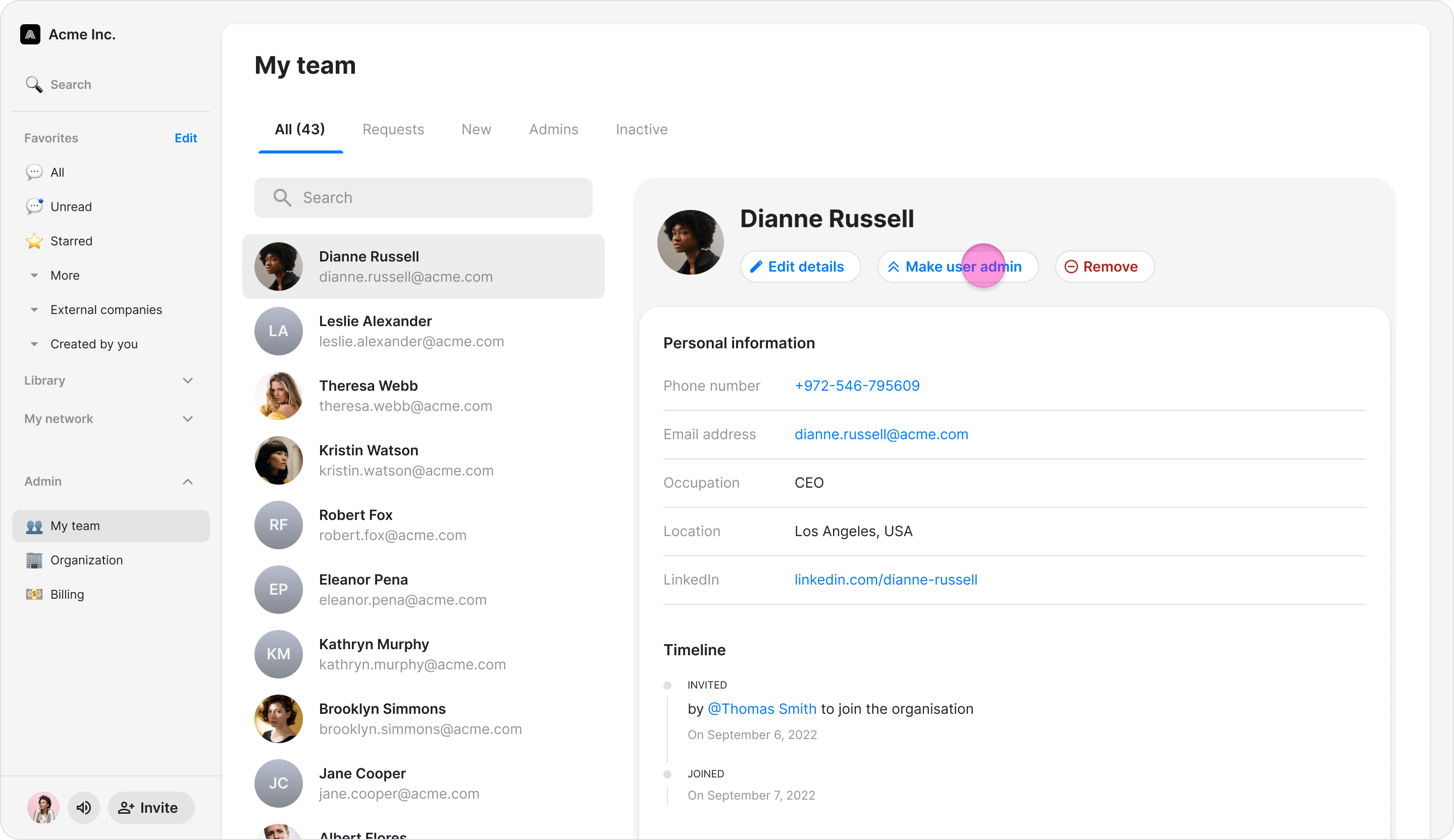 Manage Your Team screenshot 13