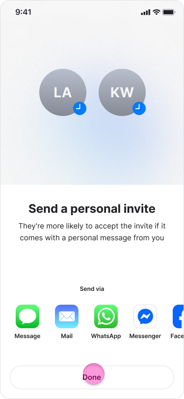 Manually Inviting Team Members screenshot 7