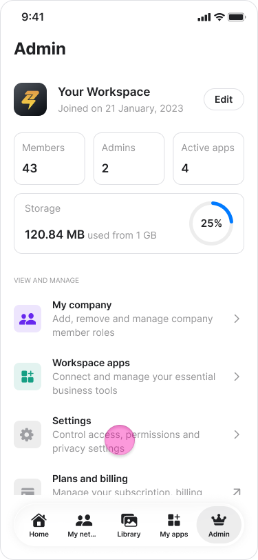 Merging Workspaces screenshot 6