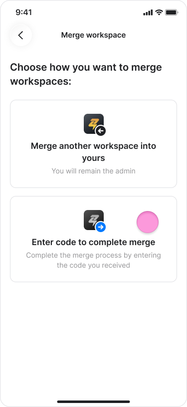 Merging Workspaces screenshot 8