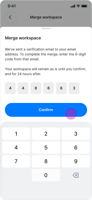 Merging Workspaces screenshot 9