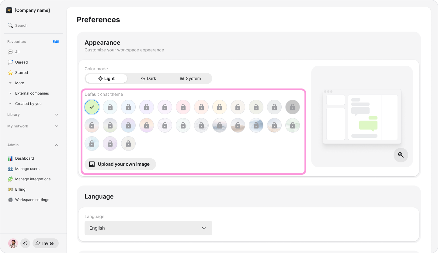 Personalize Your Chat Theme screenshot 13