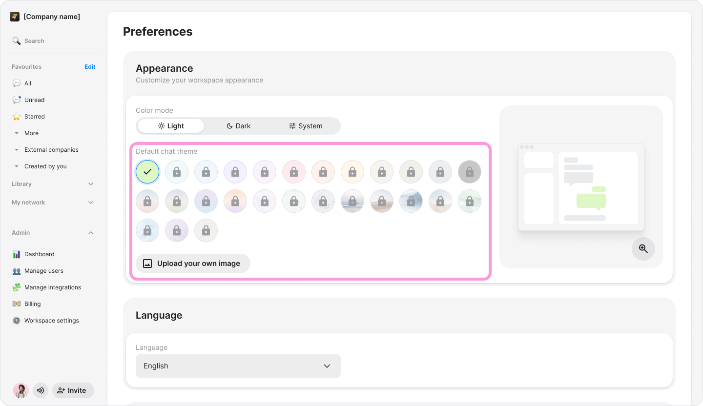 Personalize Your Chat Theme screenshot 13