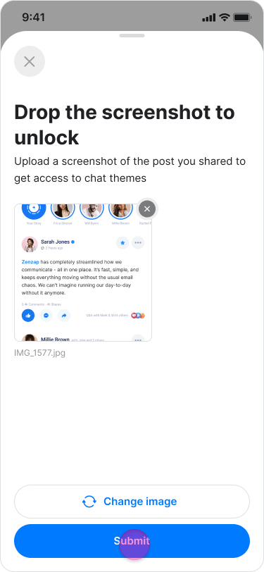 Personalize Your Chat Theme screenshot 7