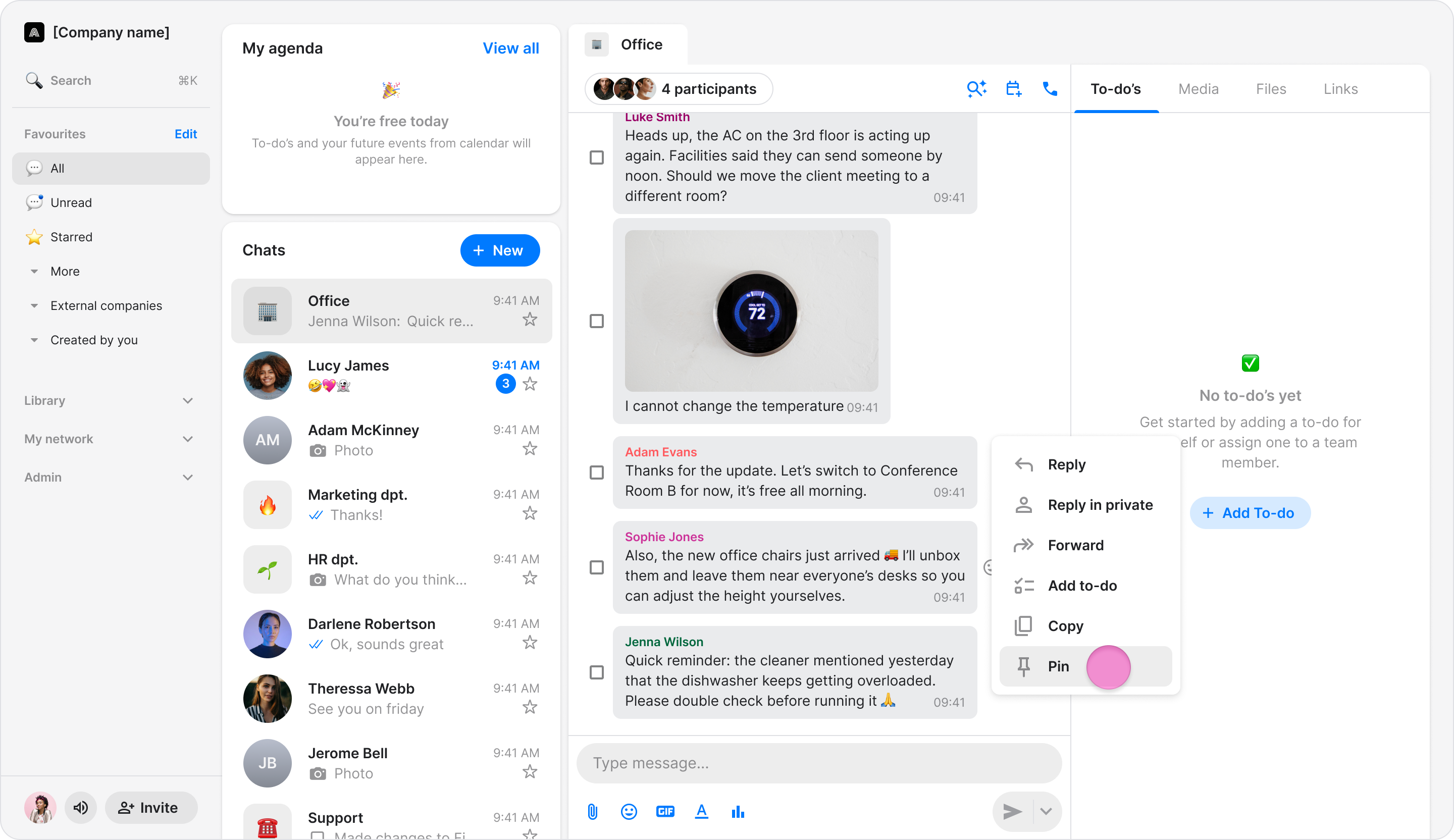 Pin Messages screenshot 4