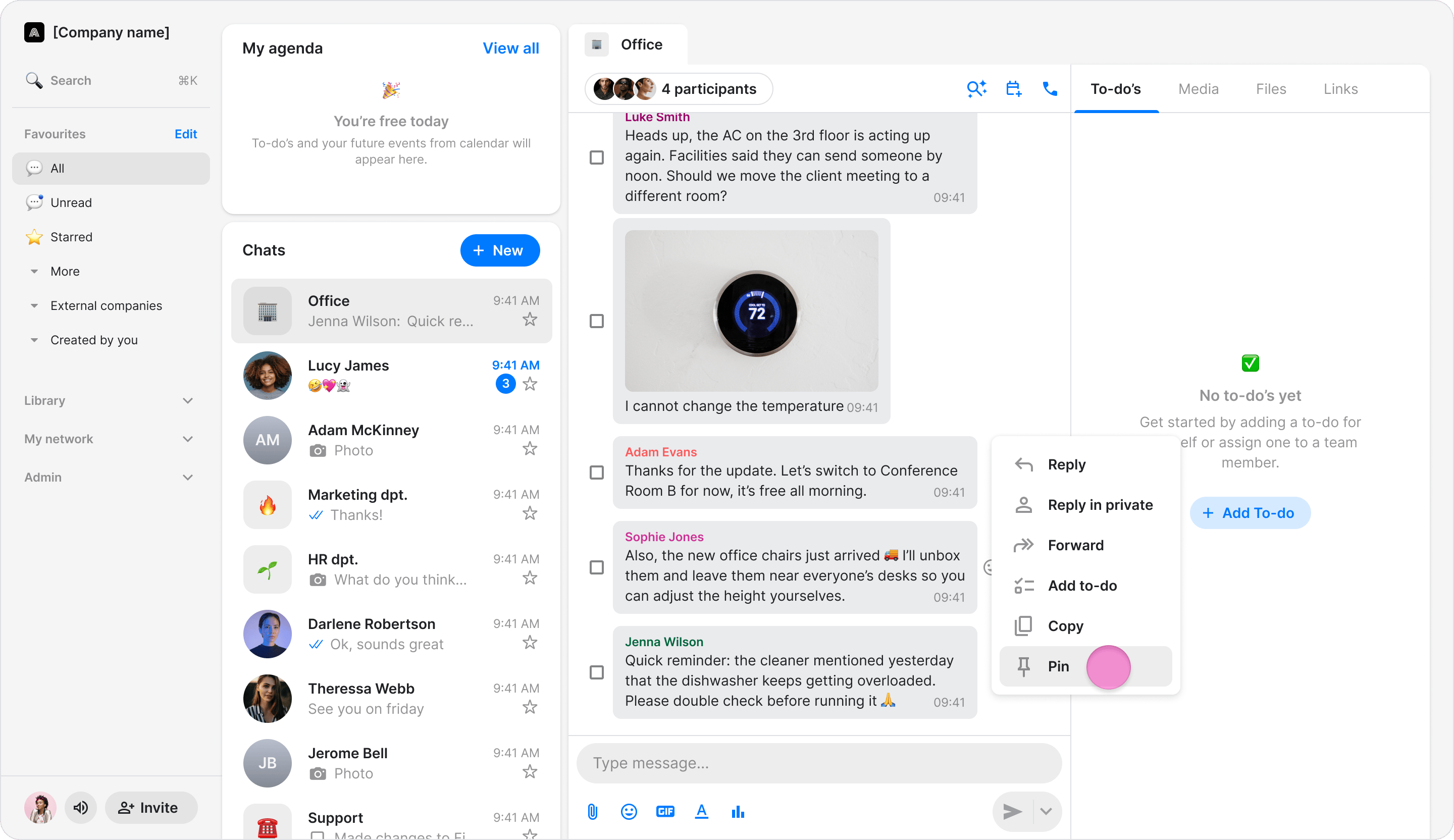 Pin Messages screenshot 4